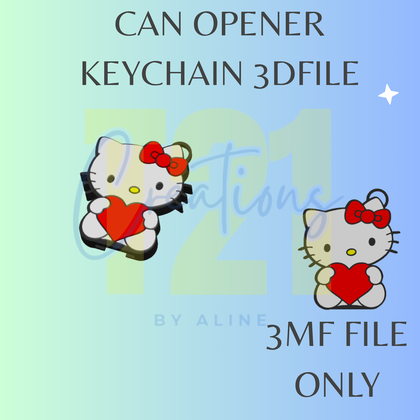 HK HEART CAN OPENER 3MF FILE