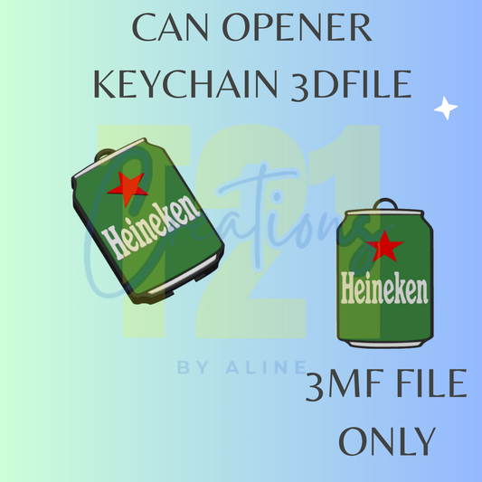 BEER 6 CAN OPENER 3MF FILE