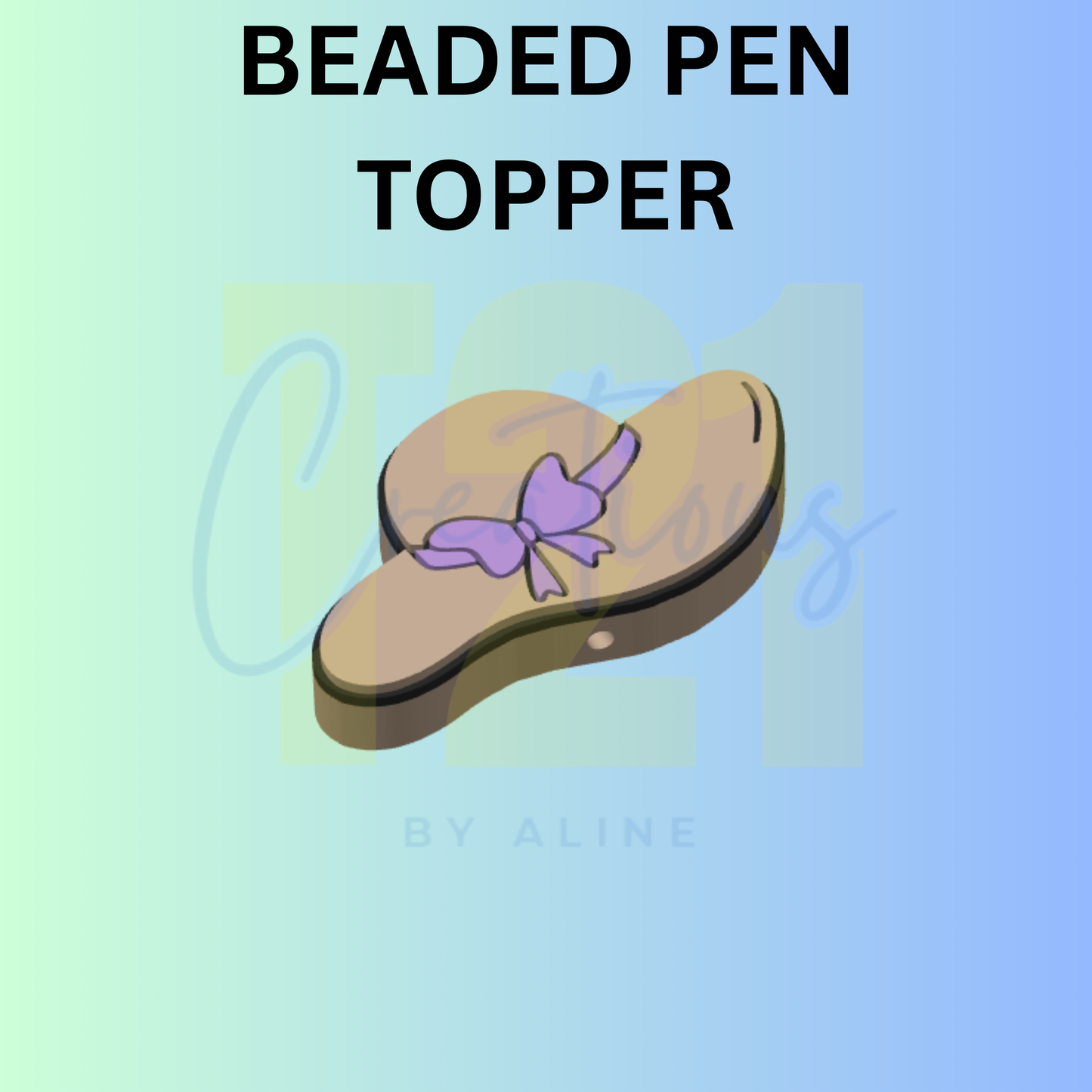 SUMMER HAT PEN TOPPER