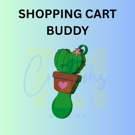 CACTUS SHOPPING CART BUDDY