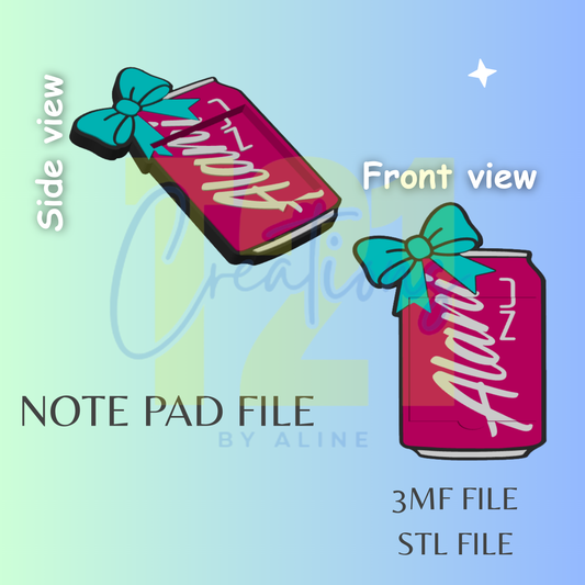 ALANI NOTE PAD STL FILE