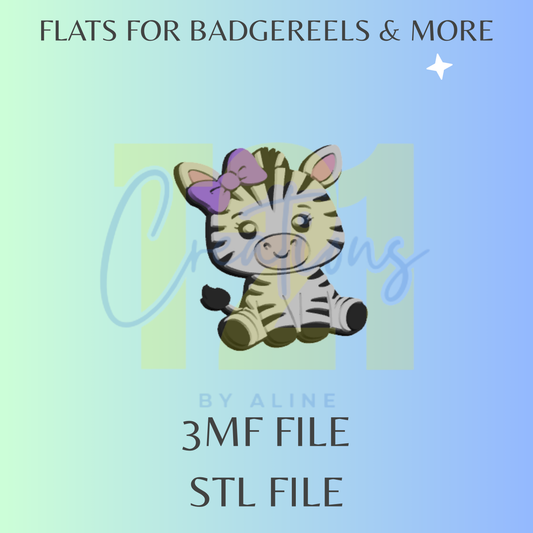 ZEBRA FLAT STL FILE
