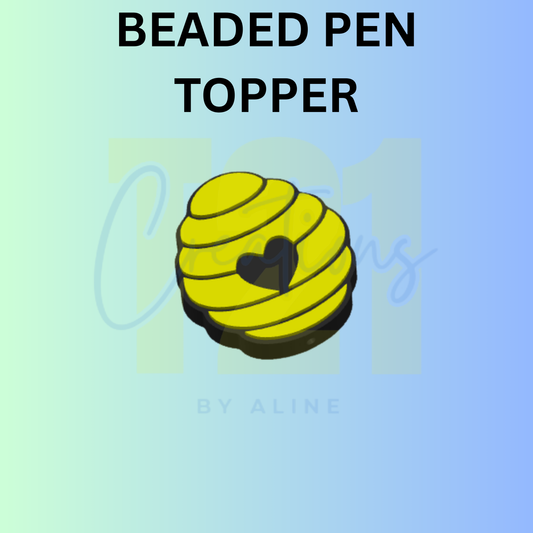 BEEHIVE PEN TOPPER