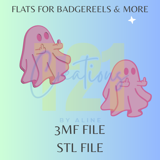 SASSY GHOST FLAT STL FILE