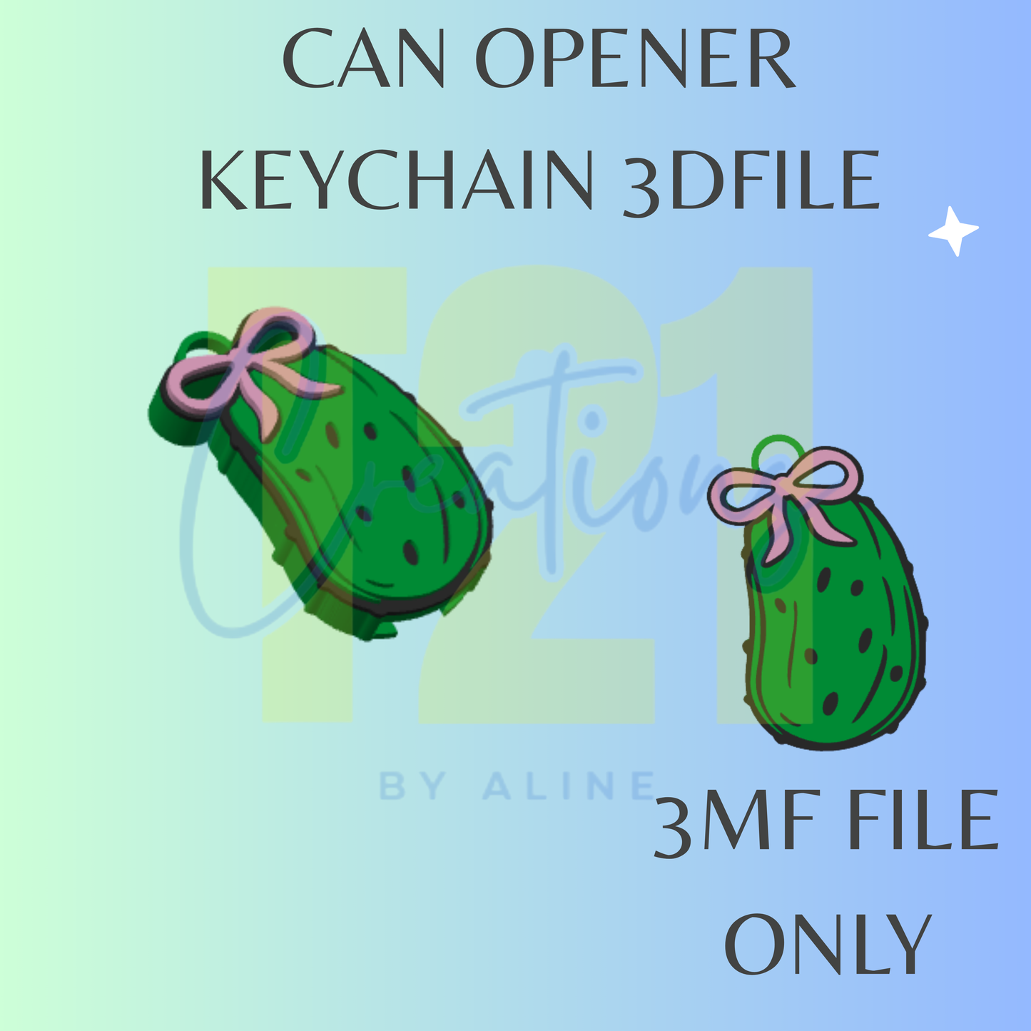 PICKLE CAN OPENER 3MF FILE