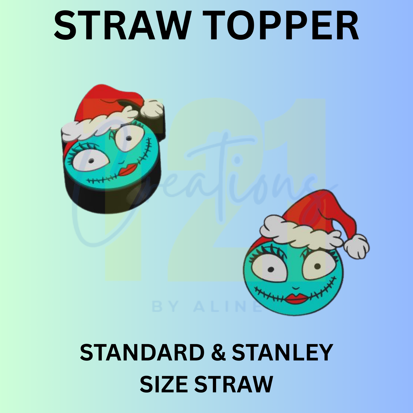 XMAS GIRLFRIEND STRAW TOPPER