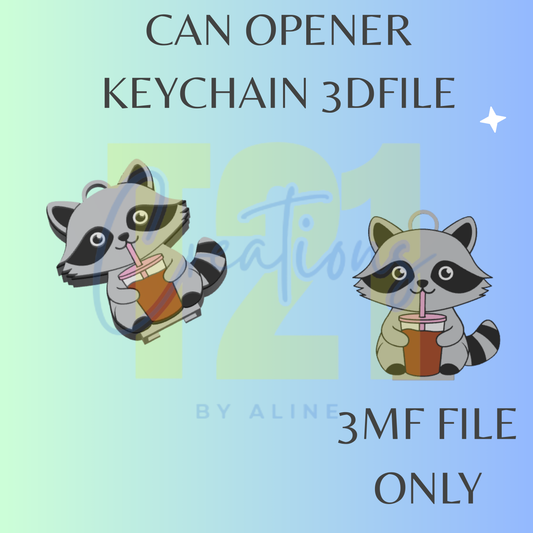RACOON CAN OPENER 3MF FILE