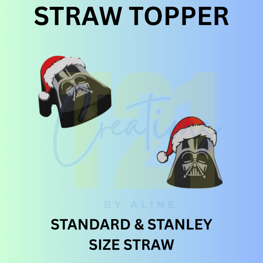 XMAS WARS STRAW TOPPER