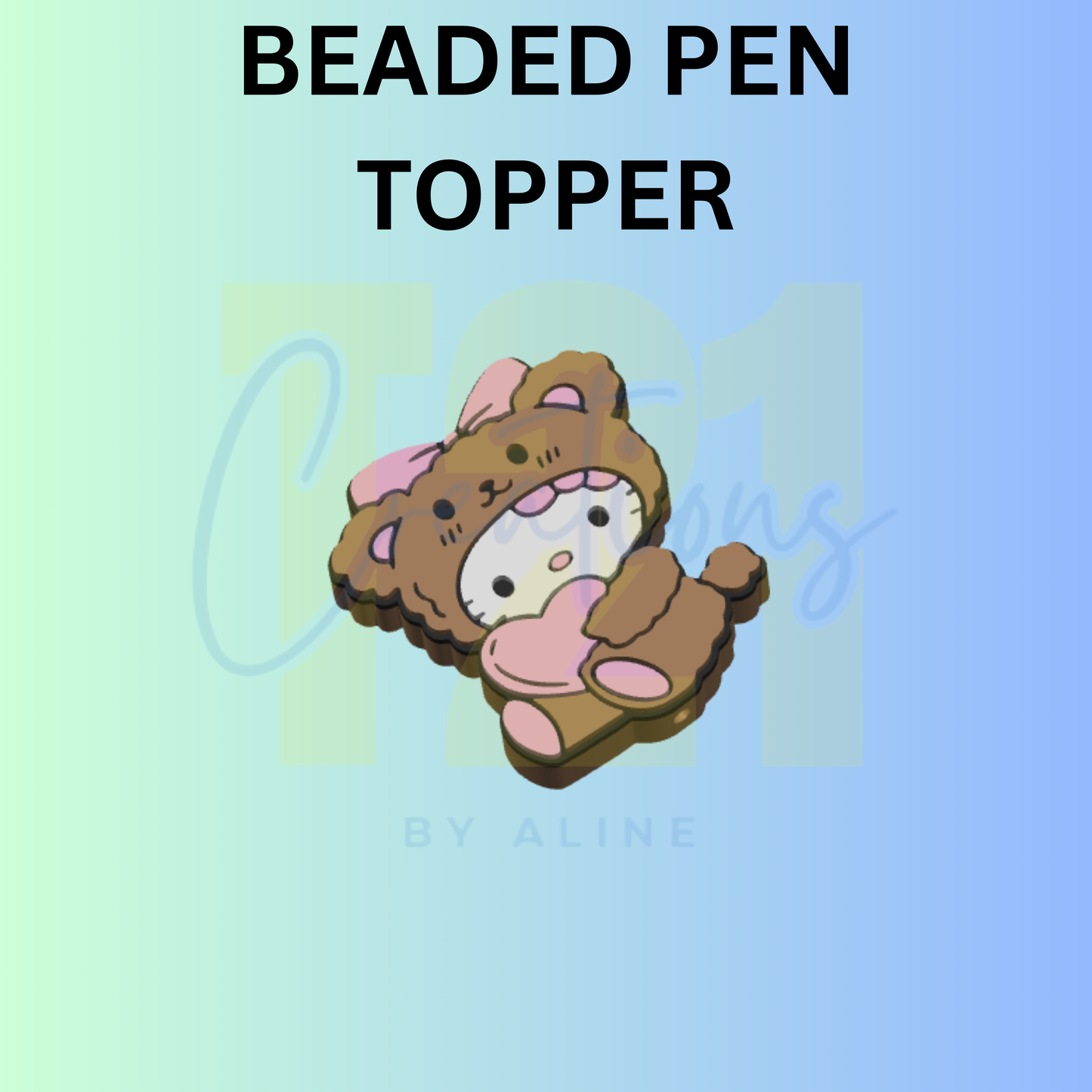 TEDDY H K PEN TOPPER