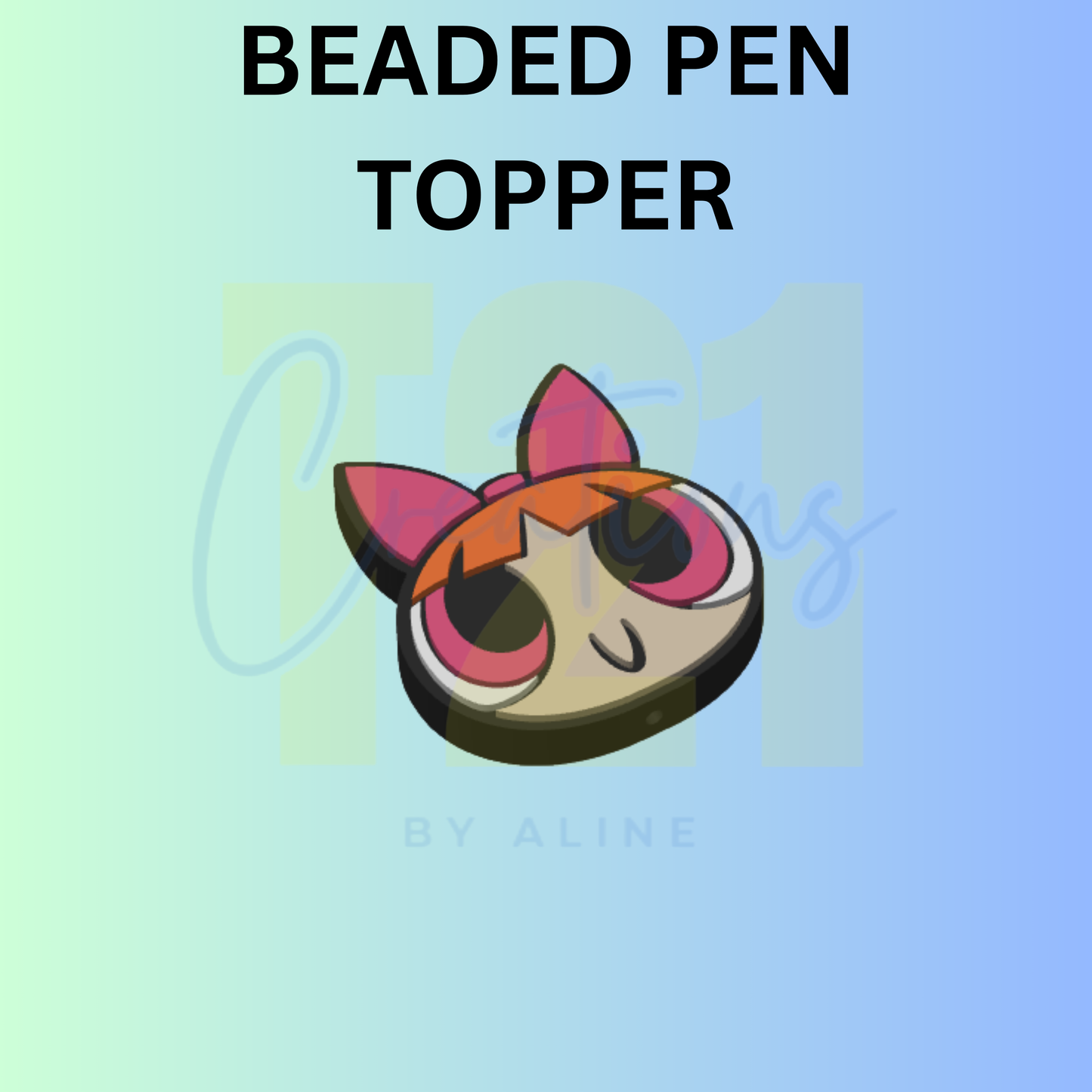 PP GIRL PINK PEN TOPPER