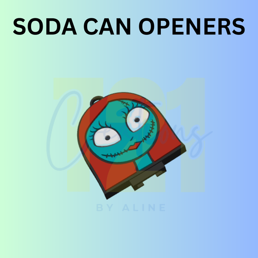 SKELLY GIRLFRIEND SODA CAN OPENER KEYCHAIN