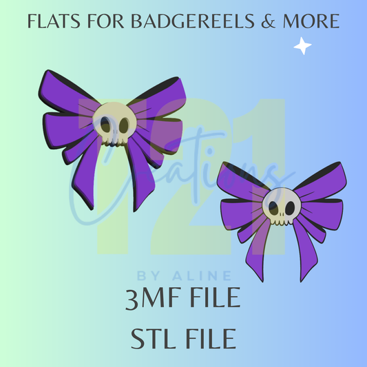 SKELLY BOW FLAT STL FILE