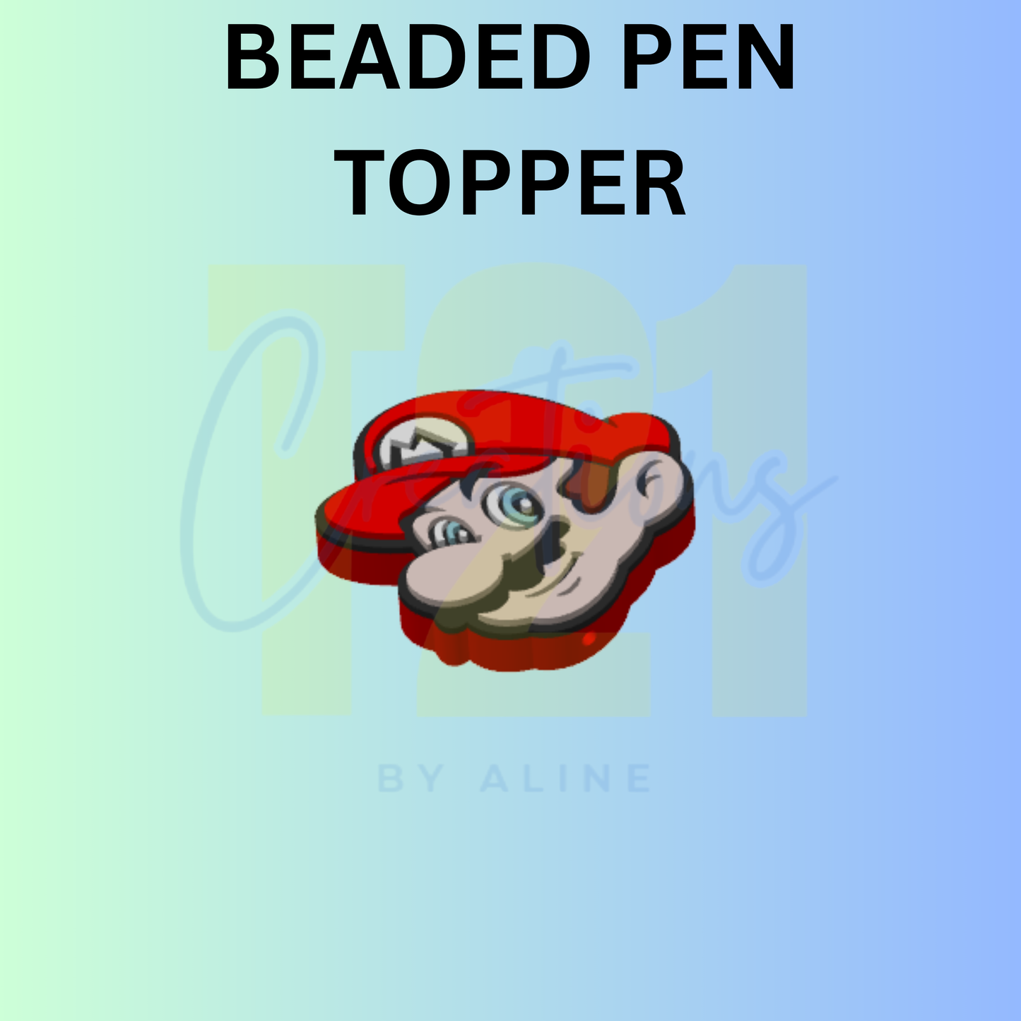 ITALIAN BROTHER RED PEN TOPPER