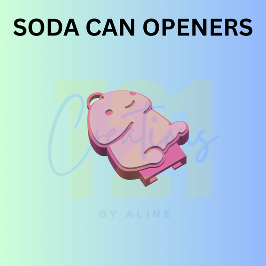 RICHARD SODA CAN OPENER KEYCHAIN