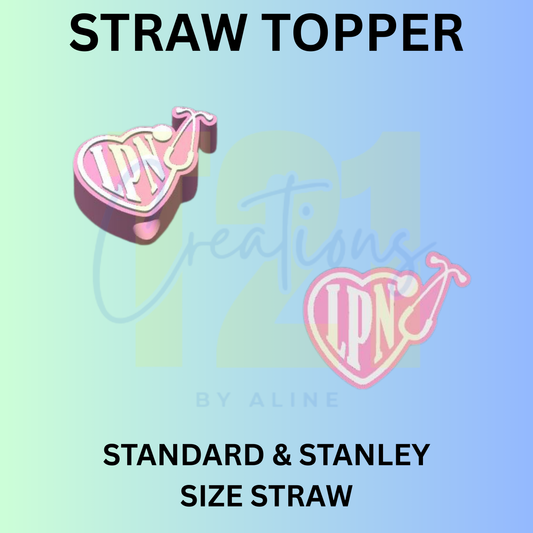 LPN STRAW TOPPER