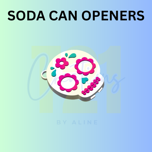 CALAVERITA SODA CAN OPENER KEYCHAIN