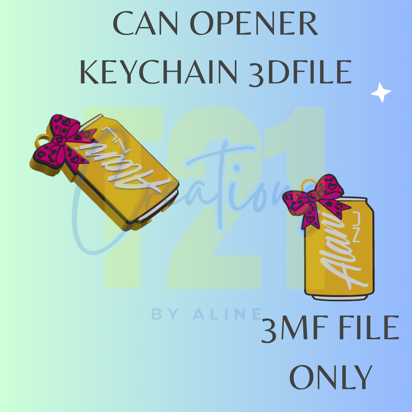 ENERGY DRINK 2 CAN OPENER 3MF FILE