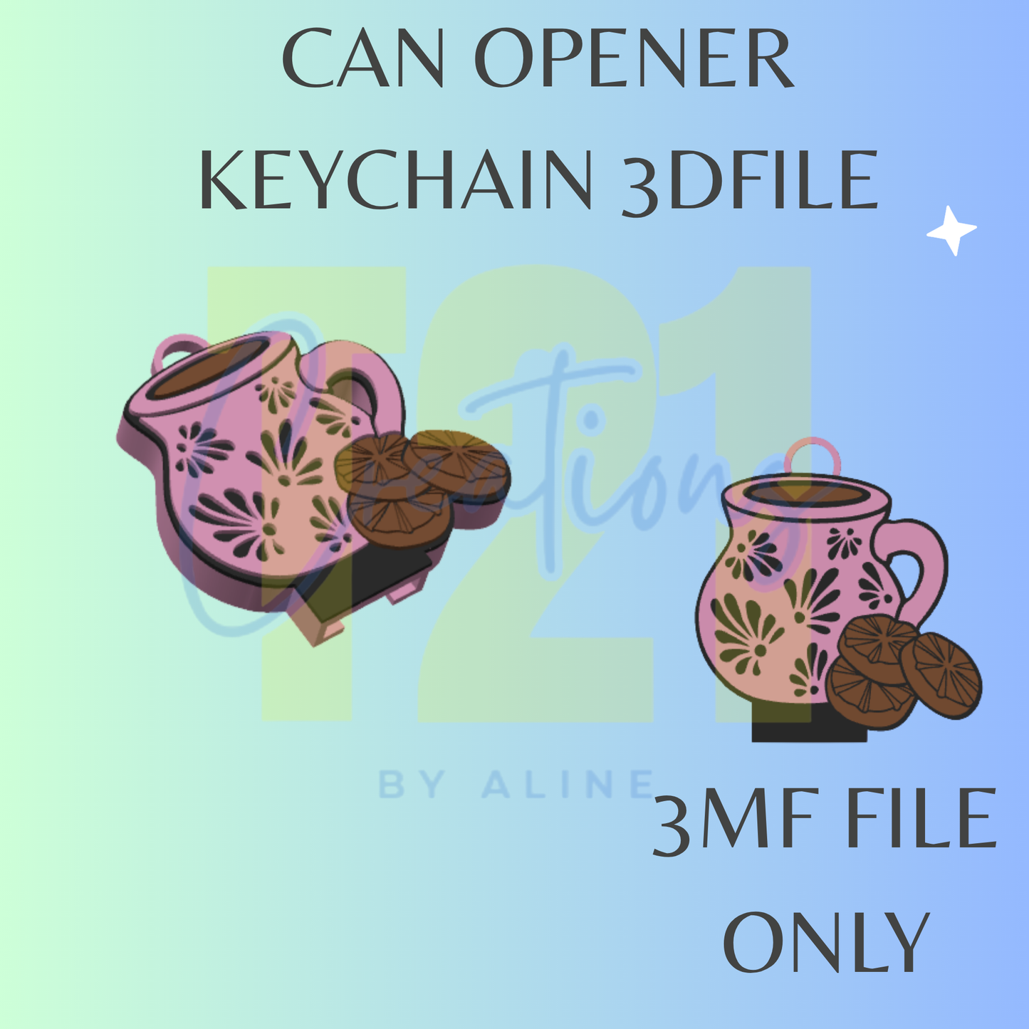 CHOCOLATITO MUG CAN OPENER 3MF FILE