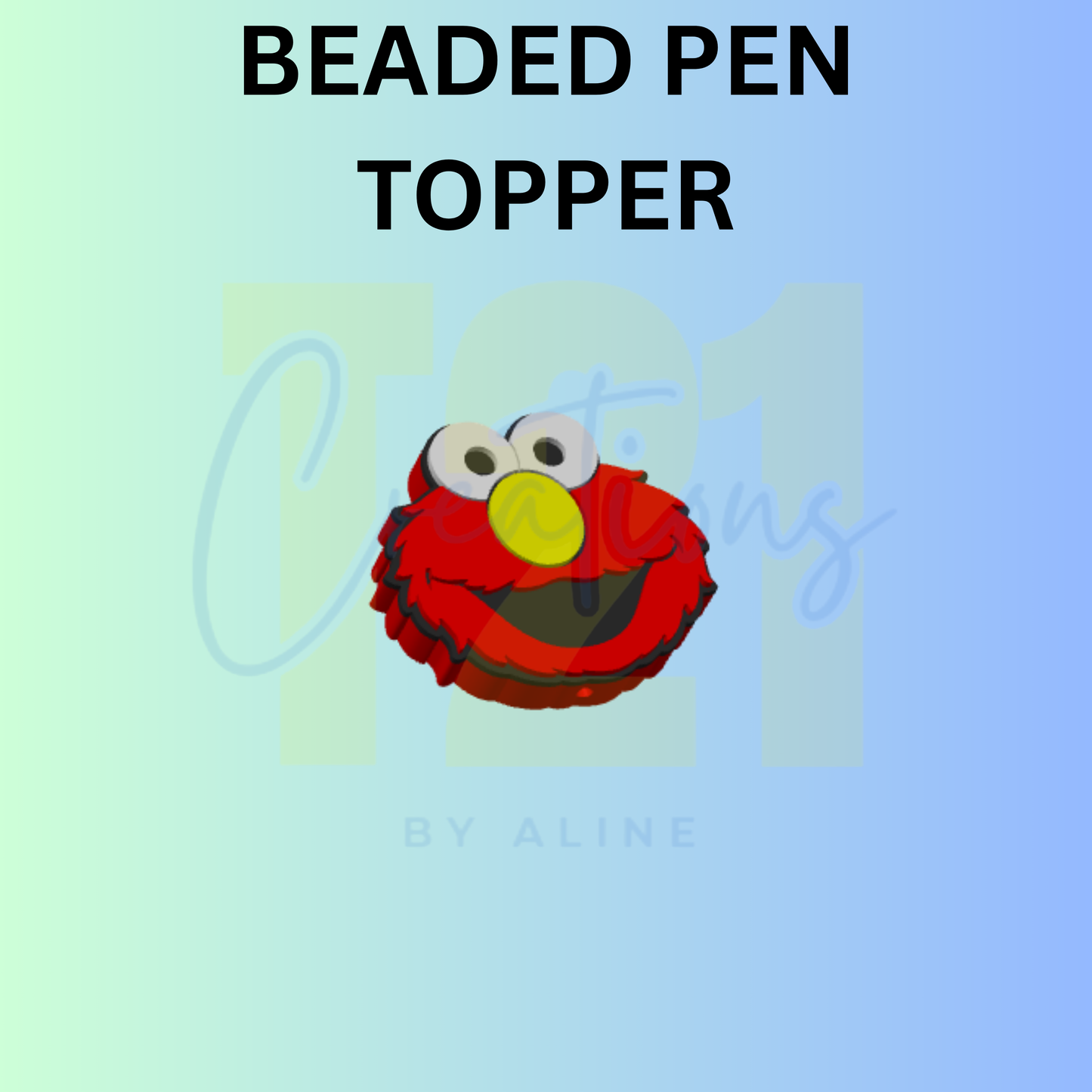 RED GUY PEN TOPPER