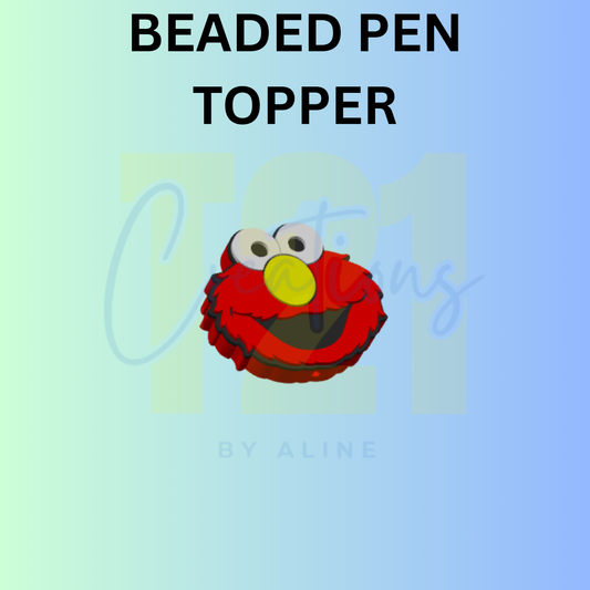 RED GUY PEN TOPPER