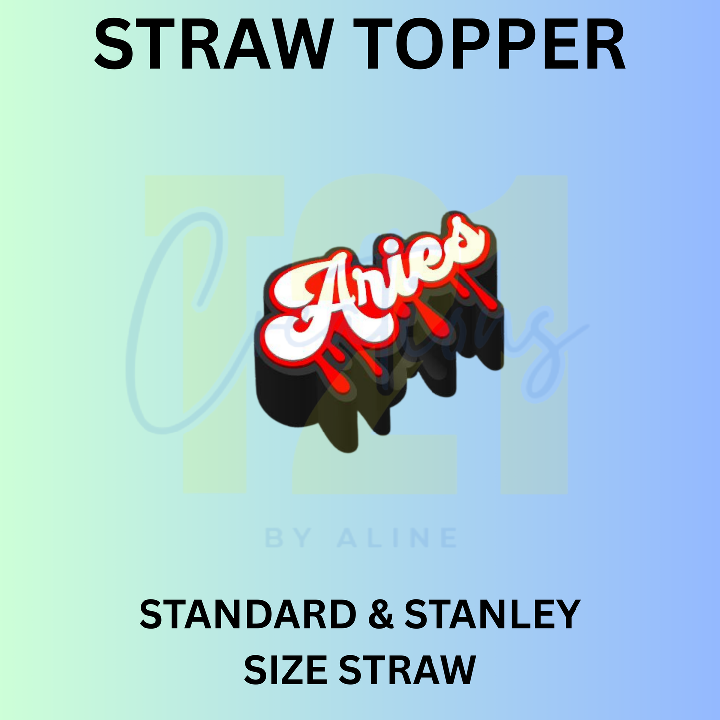 ARIES STRAW TOPPER