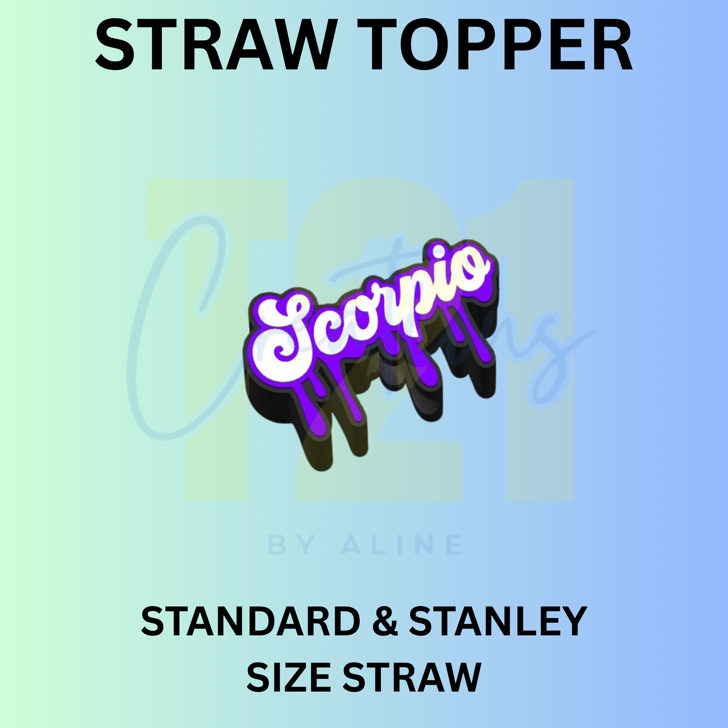 SCORPIO STRAW TOPPER