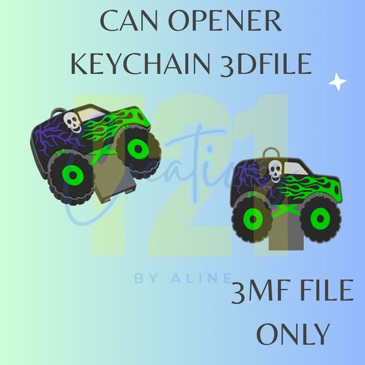 BOY TRUCK CAN OPENER 3MF FILE