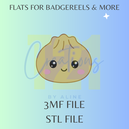 DUMPLING FLAT STL FILE