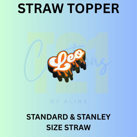 LEO STRAW TOPPER