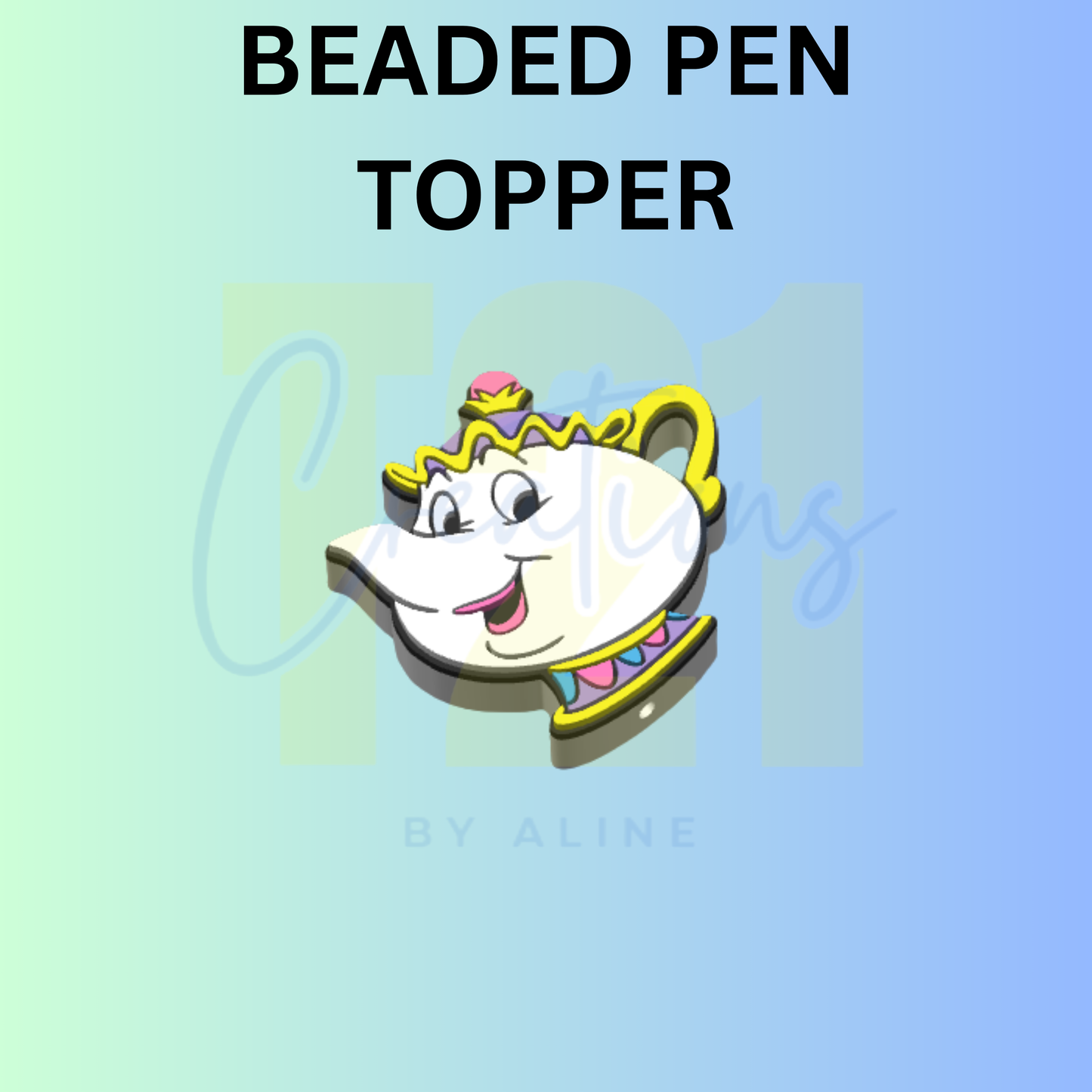 TEAPOT PEN TOPPER