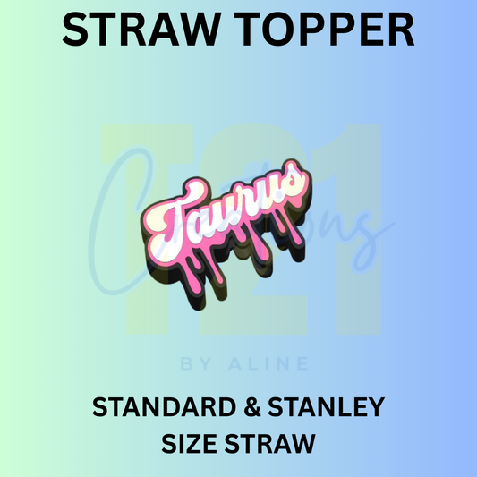 TAURUS STRAW TOPPER