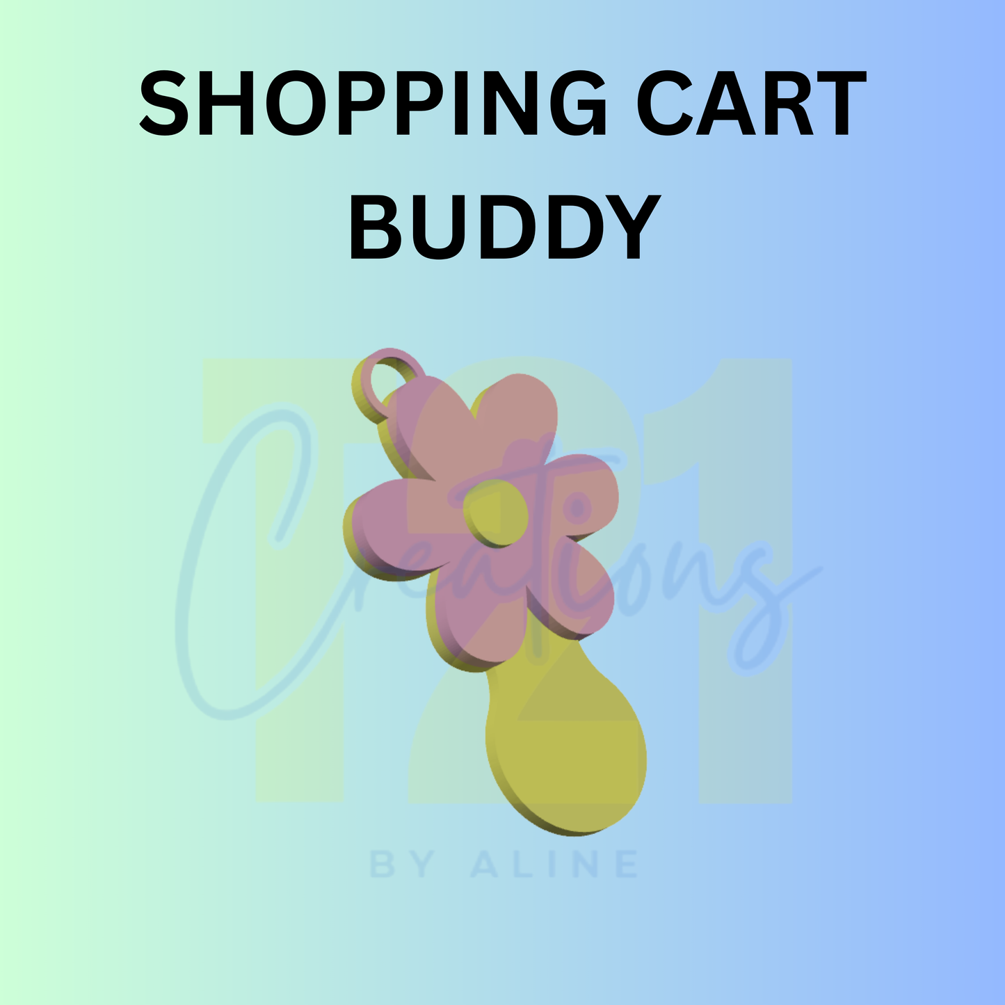 FLOWER SHOPPING CART BUDDY