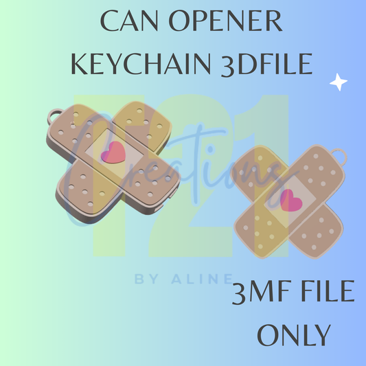 BAND AID CAN OPENER 3MF FILE