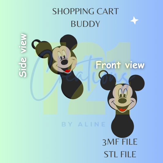 BOY MOUSE SHOPPING CART BUDDY STL FILE