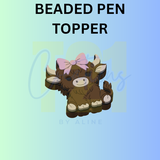 COW 5 PEN TOPPER