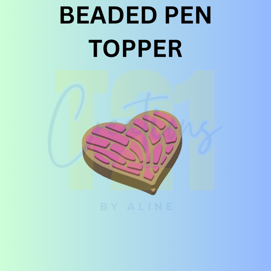 CONCHA HEART PEN TOPPER