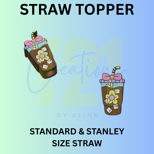 VENTI COFFEE STRAW TOPPE