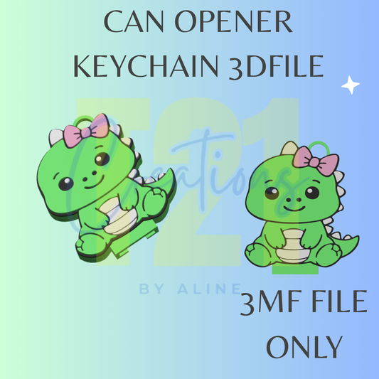 DINO CAN OPENER 3MF FILE