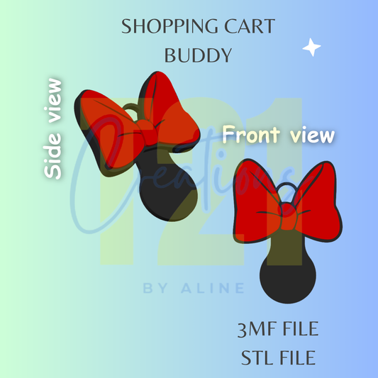 BOW 1 SHOPPING CART BUDDY STL FILE