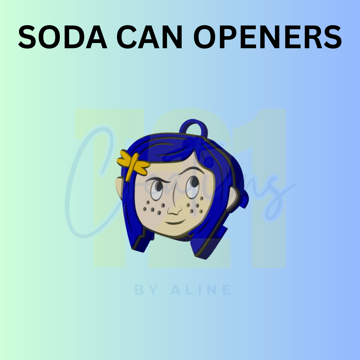 CORA-LINE CAN OPENER KEYCHAIN