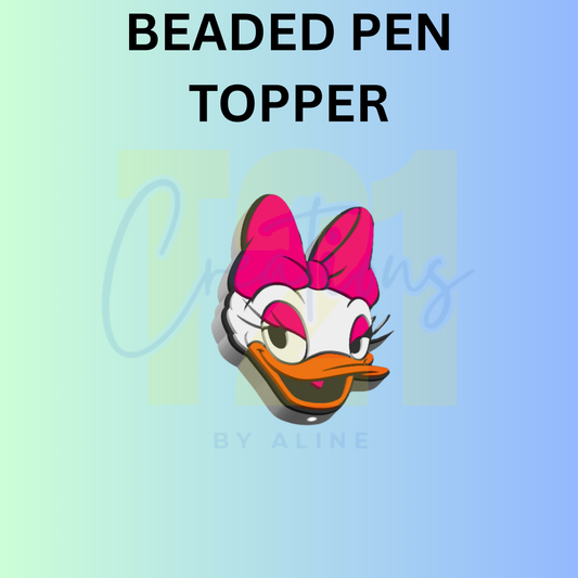 GIRL DUCK PEN TOPPER
