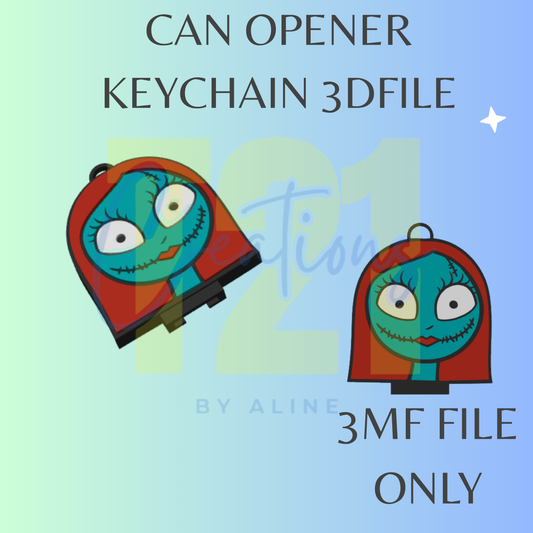 SKELLY GIRLFRIEND CAN OPENER 3MF FILE