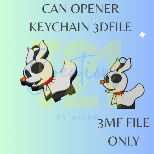 GHOST DOG CAN OPENER 3MF FILE