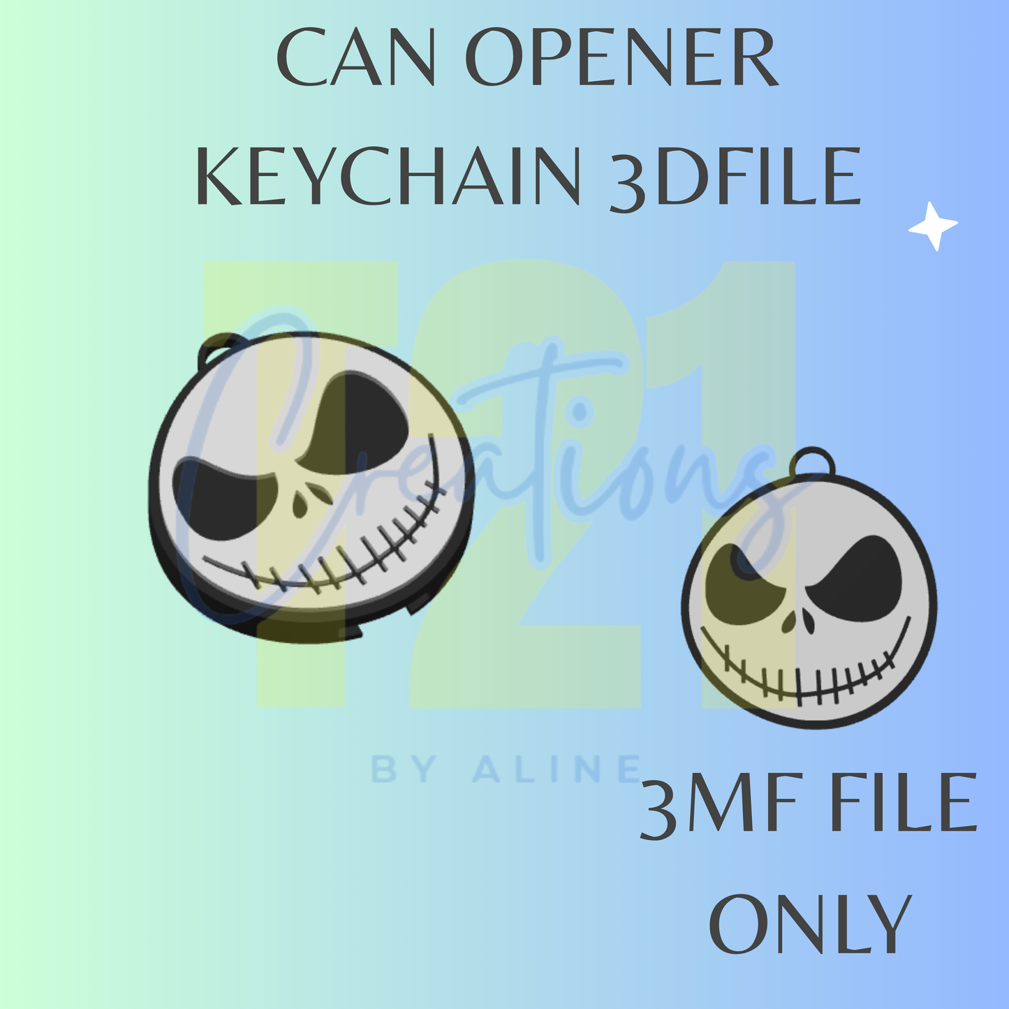 SKELLY  CAN OPENER 3MF FILE