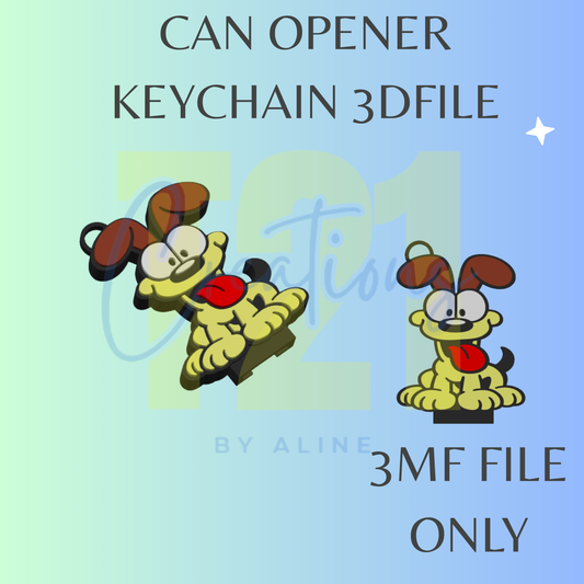 DOG CAN OPENER 3MF FILE