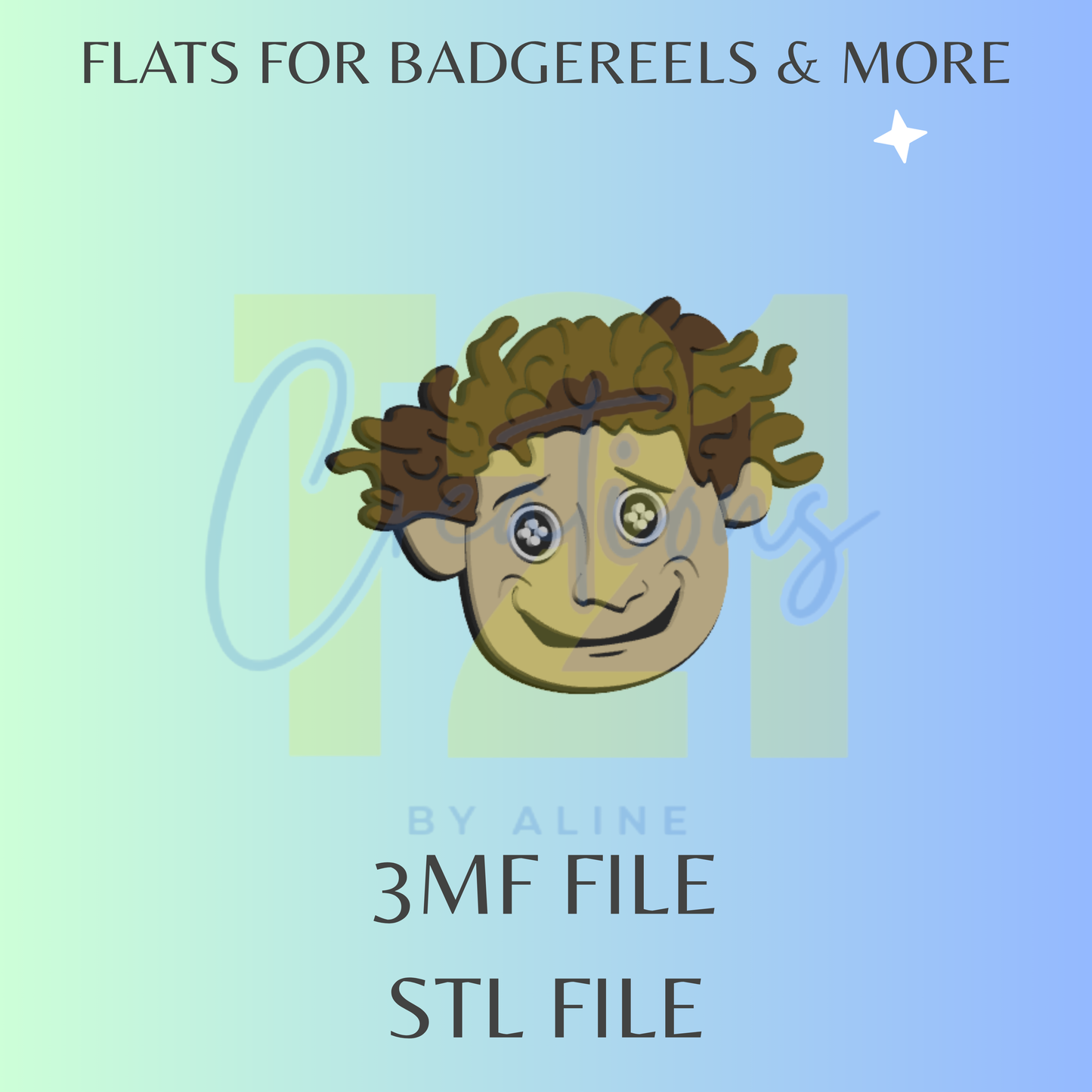 CORA FRIEND FLAT STL FILE