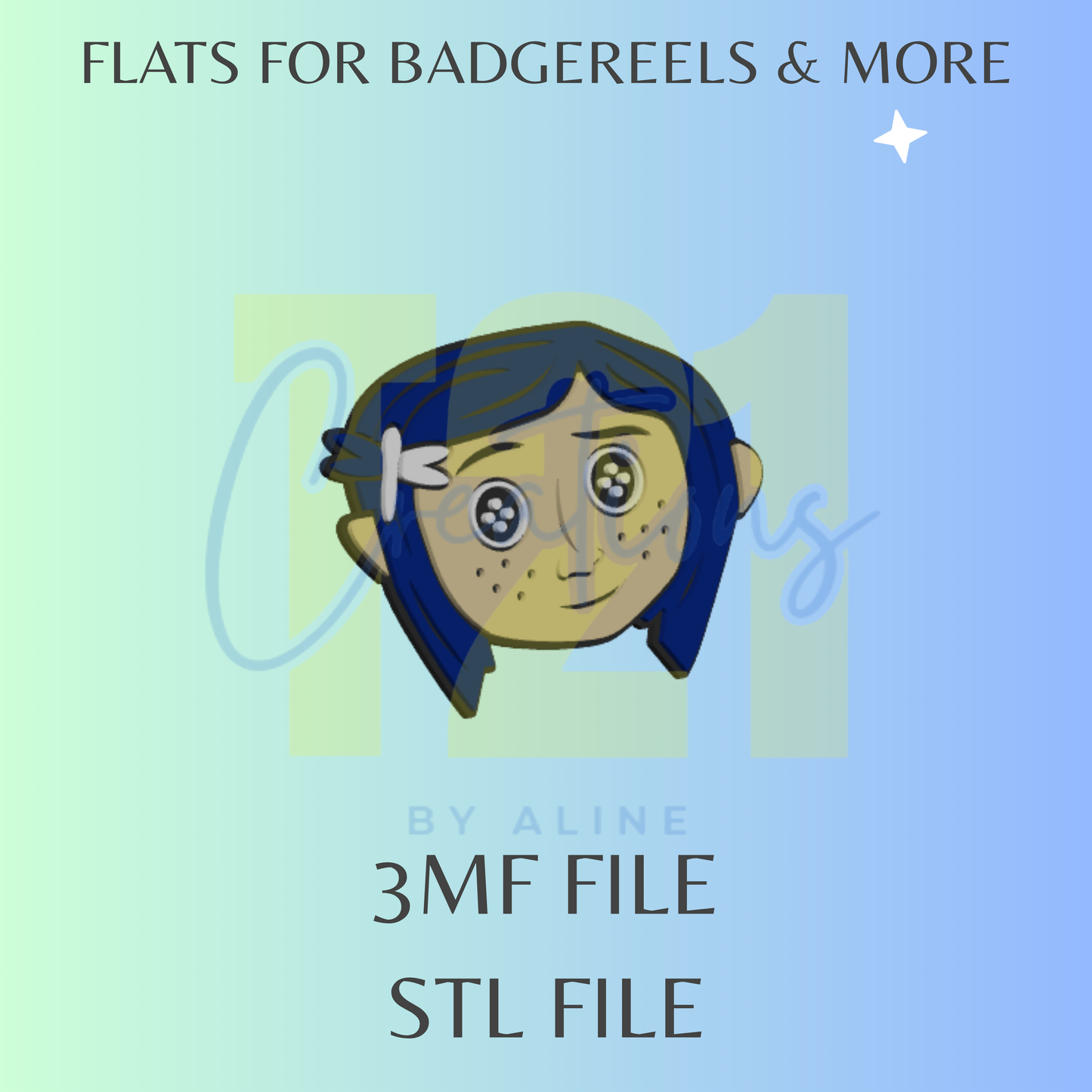 CORA-LINE FLAT STL FILE