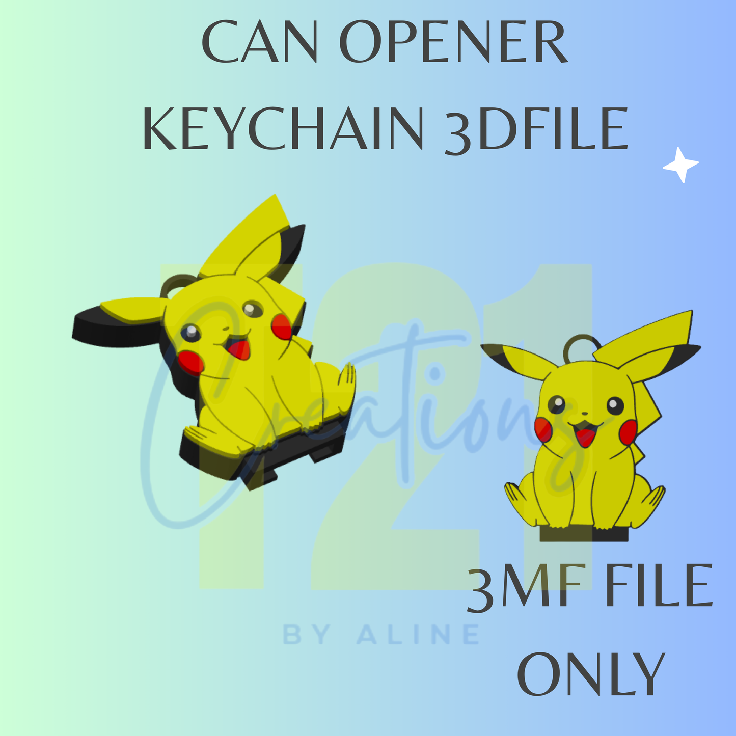PI-KA CAN OPENER 3MF FILE