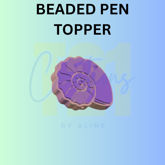 SEASHELL 1 PEN TOPPER