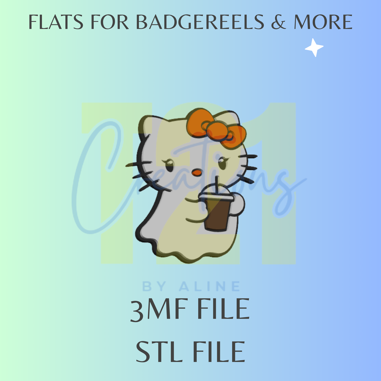 SUMMER GHOST FLAT STL FILE